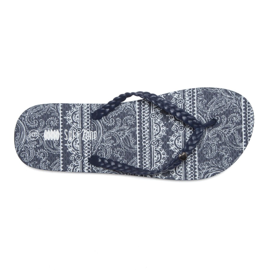 Women'S Number One Shoes Jandals | Paisley Flower Jandals