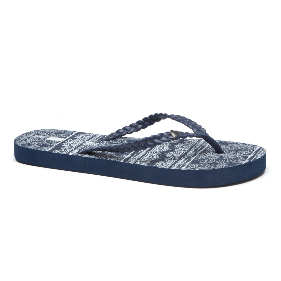 Women'S Number One Shoes Jandals | Paisley Flower Jandals