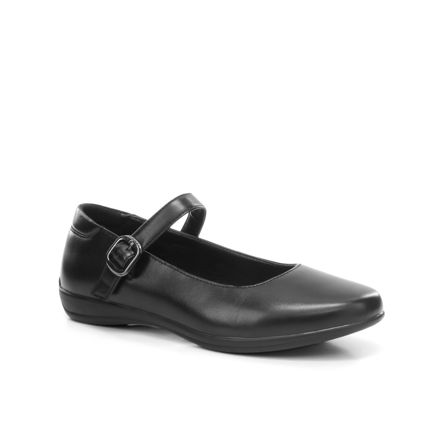 School Number One Shoes Mary Jane | Paquin Junior School Mary Janes Black