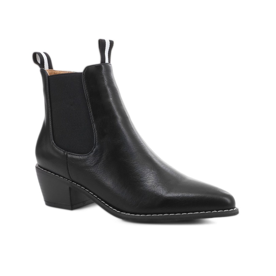 Women'S Number One Shoes Ankle | Dallas Ankle Boots Black