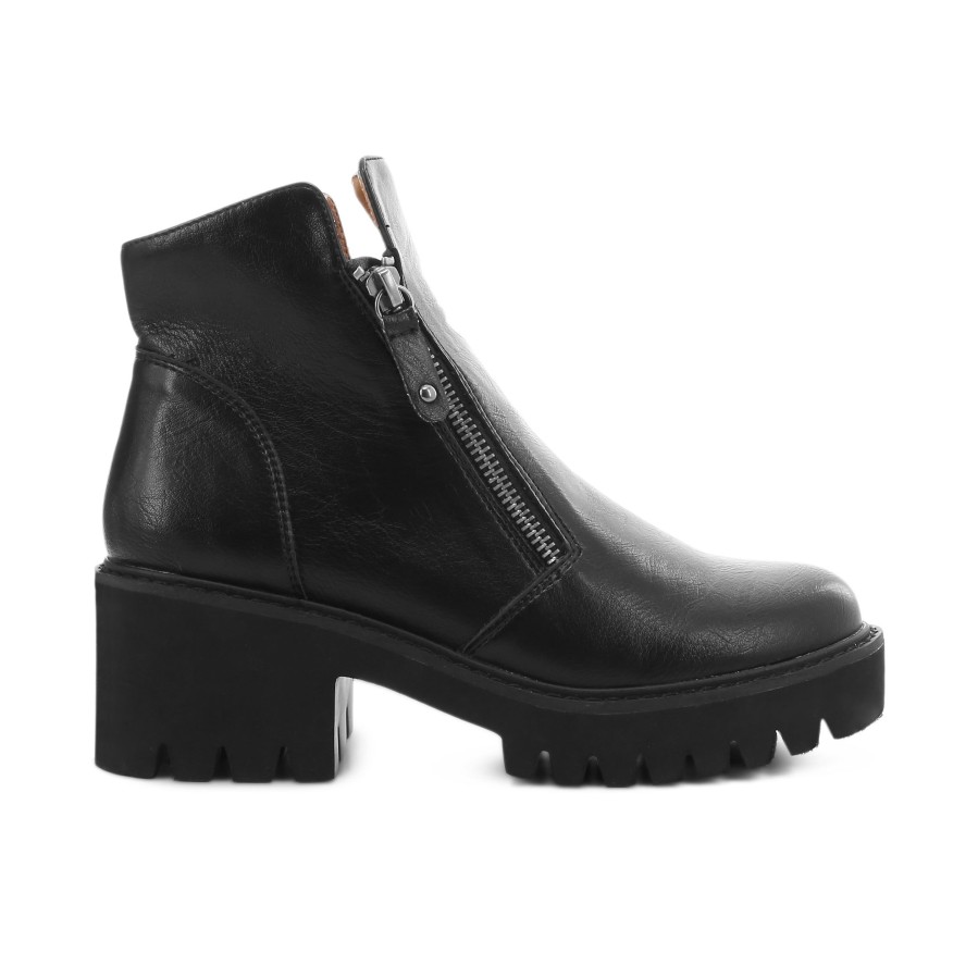 Women'S Number One Shoes Ankle | Chicago Ankle Boots Black