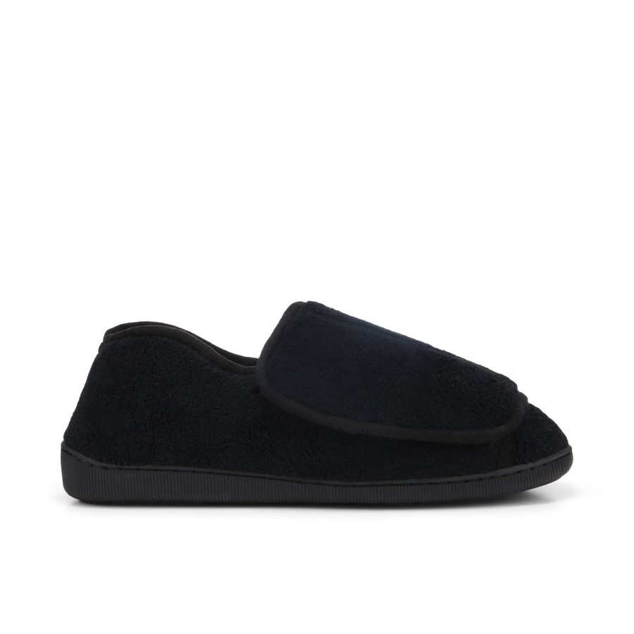 Men'S Number One Shoes Closed Slippers | Victor Slippers Black