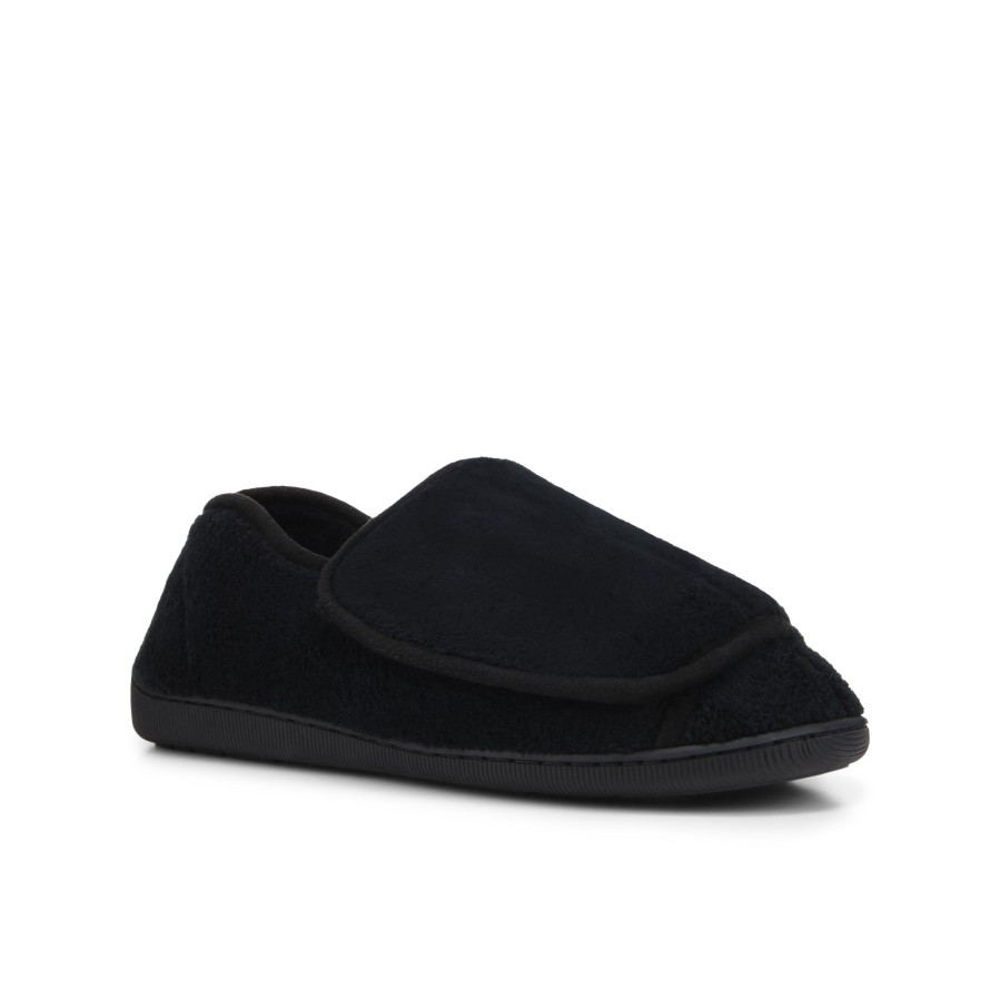 Men'S Number One Shoes Closed Slippers | Victor Slippers Black