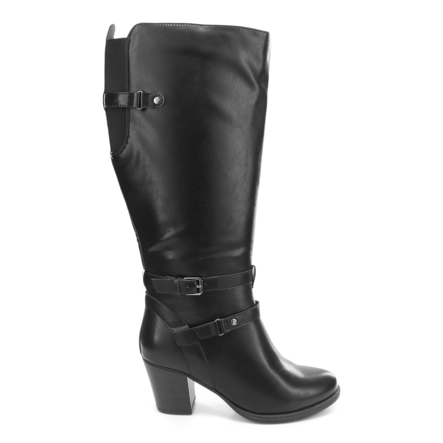 Women'S Number One Shoes Knee High | Evie Knee High Boots - Wide Fit