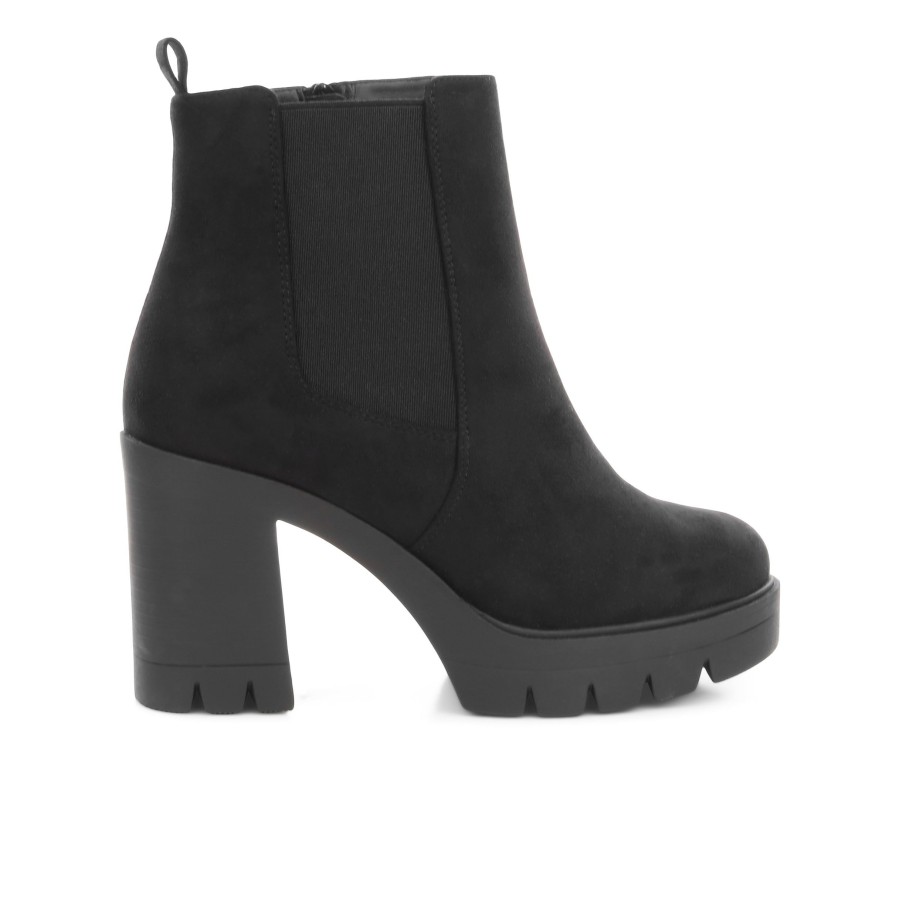 Women'S Number One Shoes Ankle | Phoenix Wide Fit Boots Black