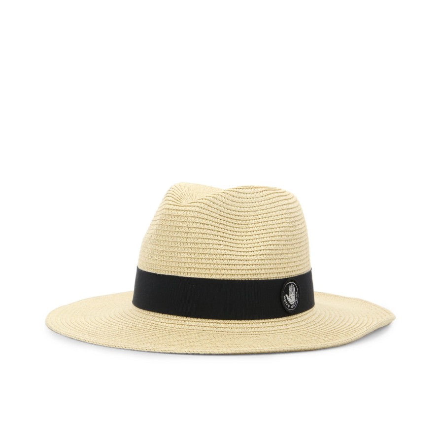 Women'S Number One Shoes Hats | Body Glove Straw Fedora Natural