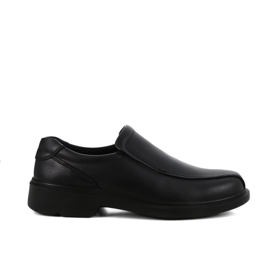 Men'S Number One Shoes Dress | Emory Leather Dress Shoes Black