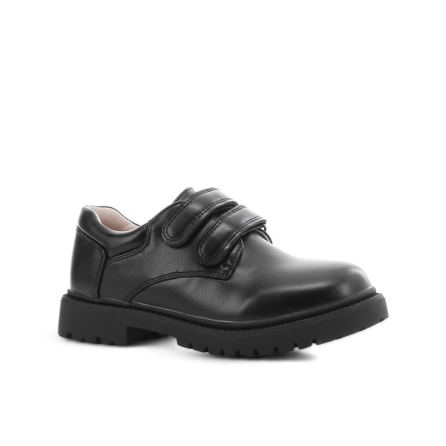 Kids' Number One Shoes Closed Shoes | Viren Junior School Shoes Black