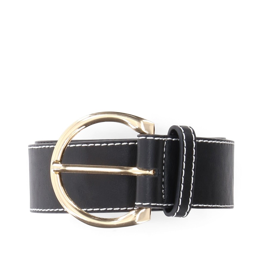 Women'S Number One Shoes Belts | Shay Belt Black