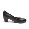 Women'S Number One Shoes Court | Grosby Ivy Heels Black