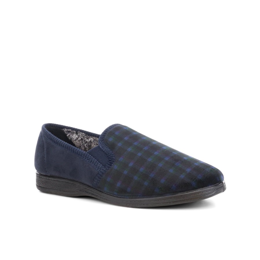 Men'S Number One Shoes Closed Slippers | Grosby Louis Slippers