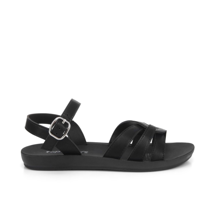 Kids' Number One Shoes Sandals | Micah Junior School Sandals Black