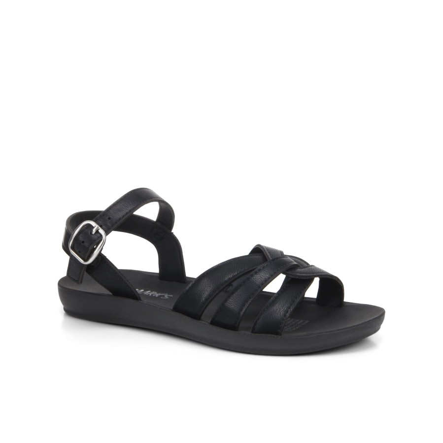 Kids' Number One Shoes Sandals | Micah Junior School Sandals Black