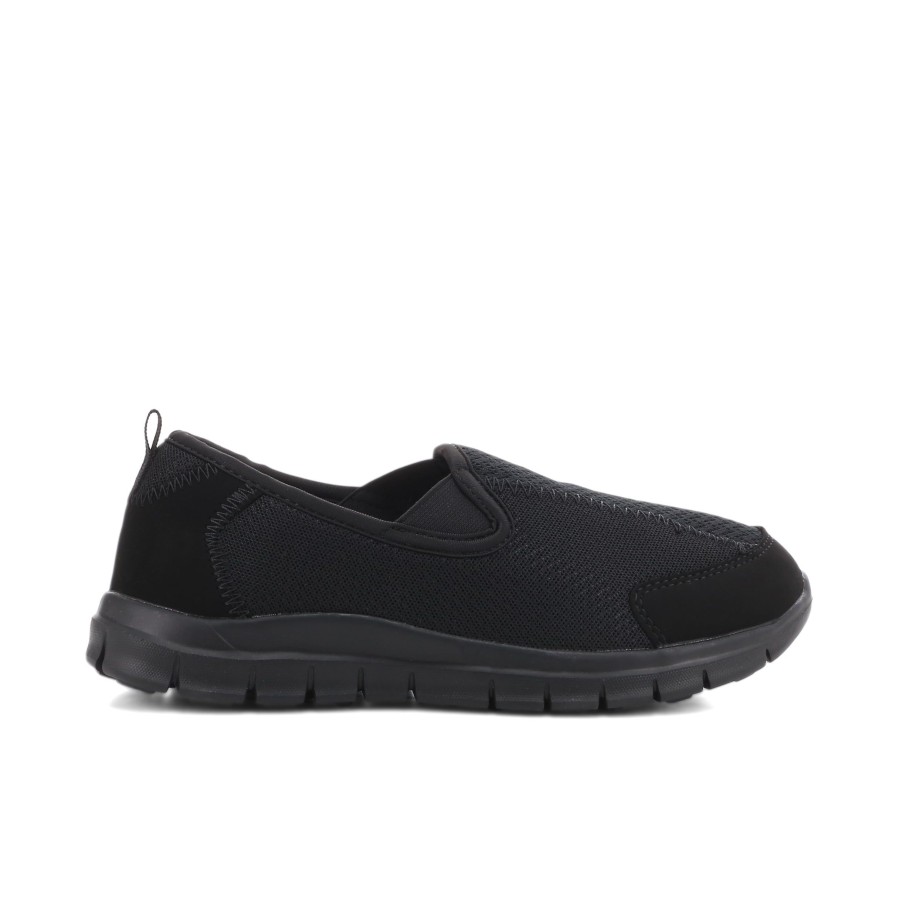 Women'S Number One Shoes Comfort | Sfida Hype Casual Shoes Black