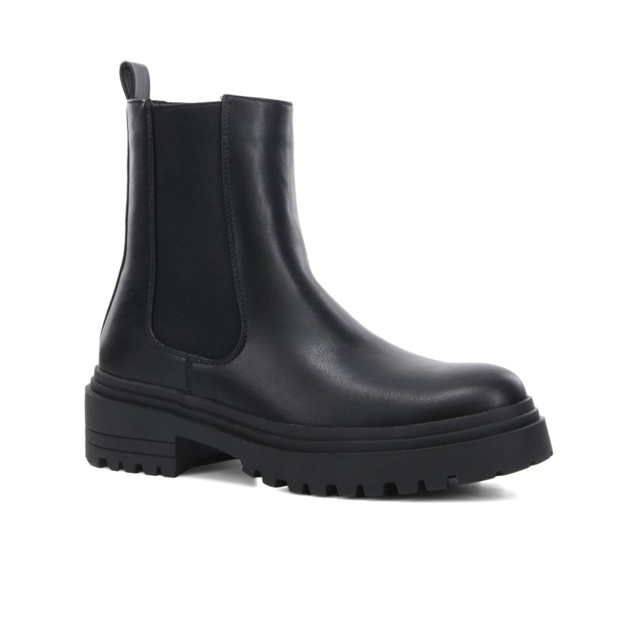 Women'S Number One Shoes Ankle | Poppy Chelsea Boots Black