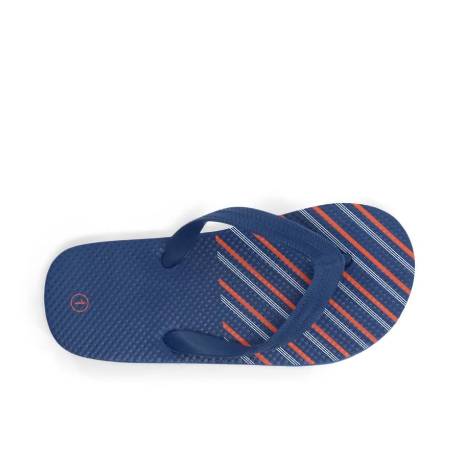 Kids' Number One Shoes Jandals | Retro Surf Kids' Jandals Blue