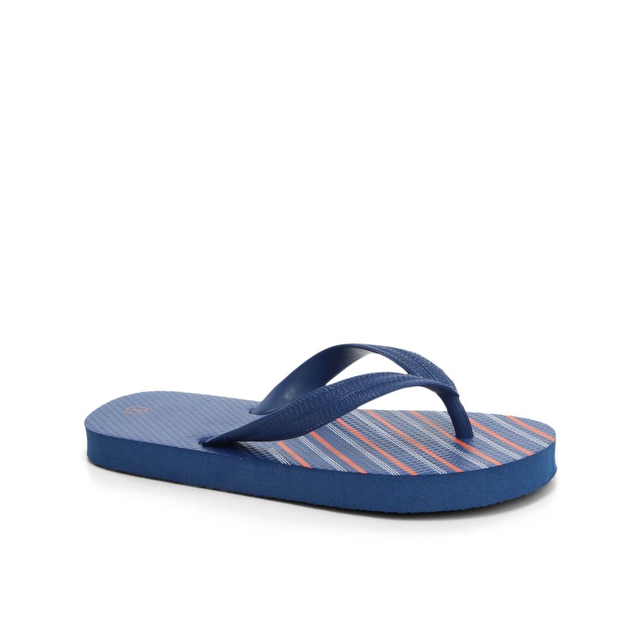 Kids' Number One Shoes Jandals | Retro Surf Kids' Jandals Blue