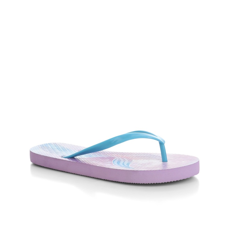 Kids' Number One Shoes Jandals | Mermaid Tail Kids' Jandals Lilac