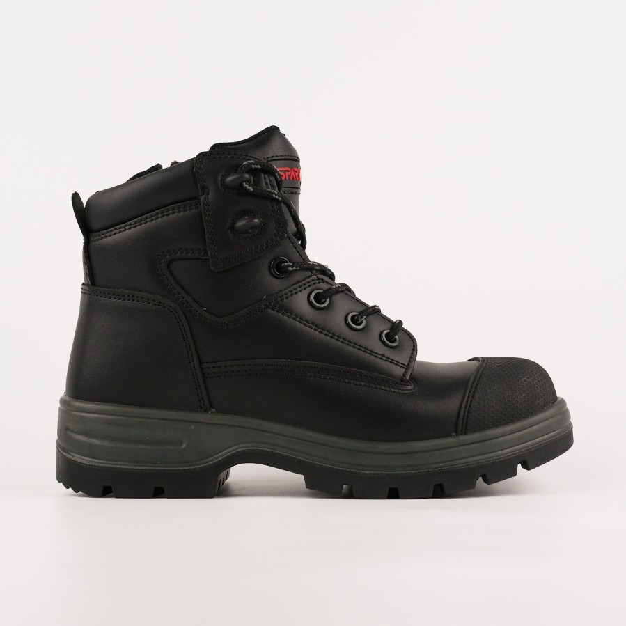 Men'S Number One Shoes Safety | Bata Ignition 2 Safety Boots Black