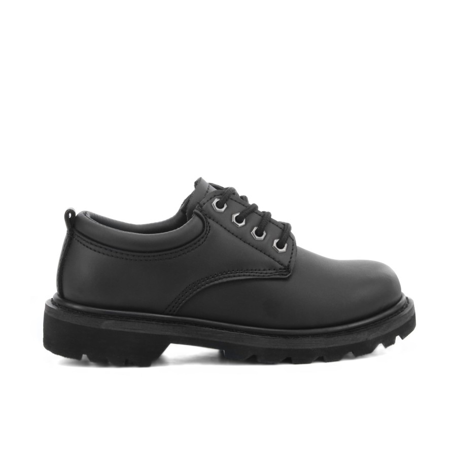 Kids' Number One Shoes Closed Shoes | Detention School Shoes - Junior To Senior Black