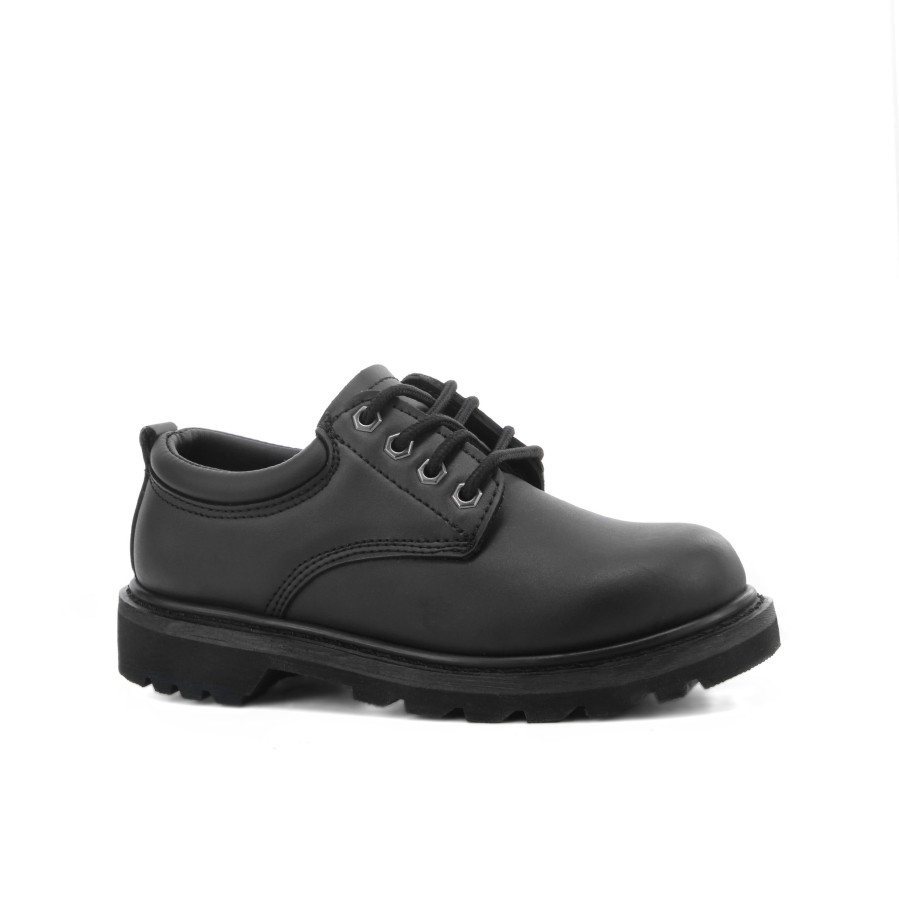 Kids' Number One Shoes Closed Shoes | Detention School Shoes - Junior To Senior Black