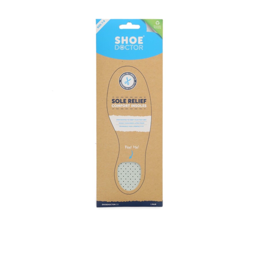 Women'S Number One Shoes Shoe Care | Shoe Doctor Sole Relief Insoles White