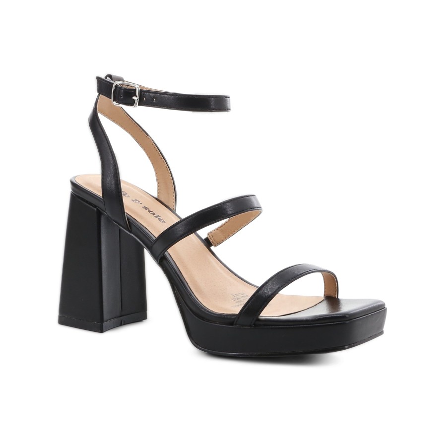 Women'S Number One Shoes Heels | Drama Block Heels