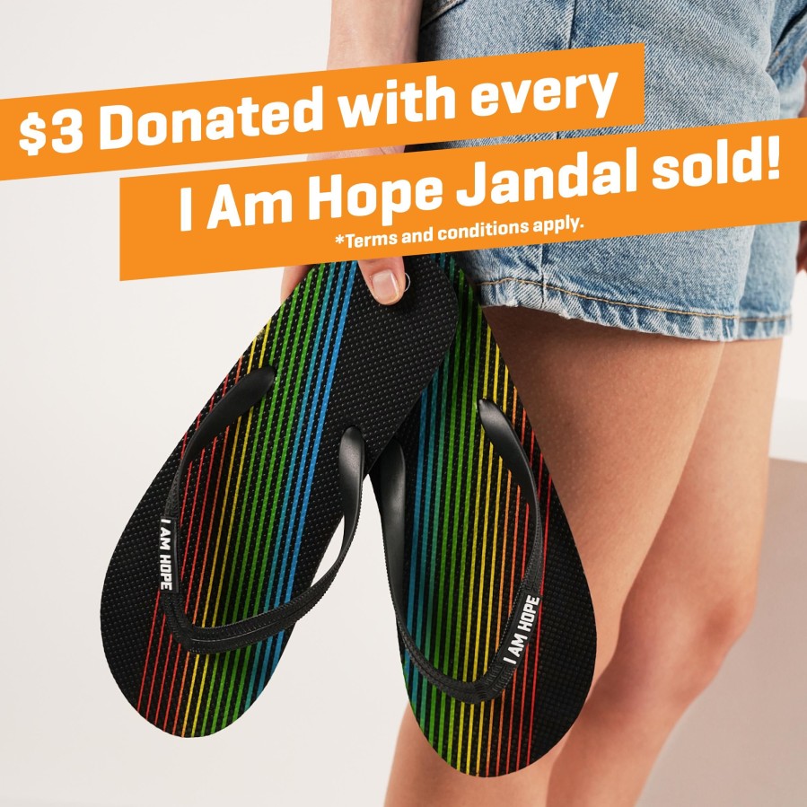 Men'S Number One Shoes Jandals | I Am Hope Jandals