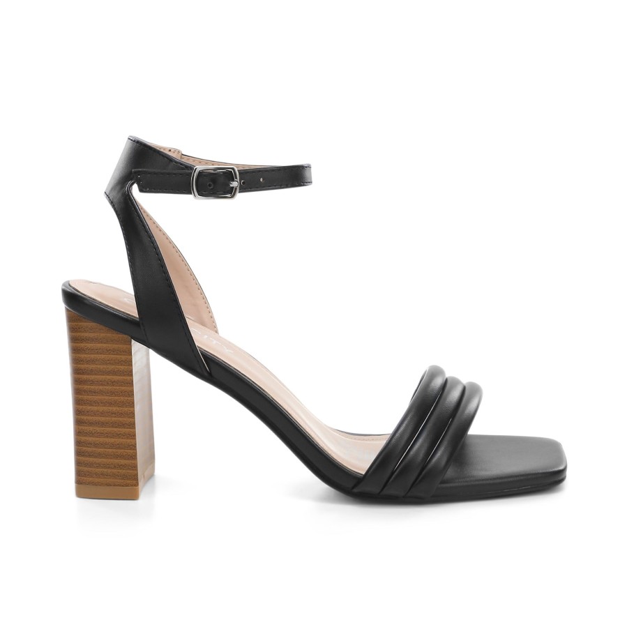 Women'S Number One Shoes Heels | Whitney Block Heels Black