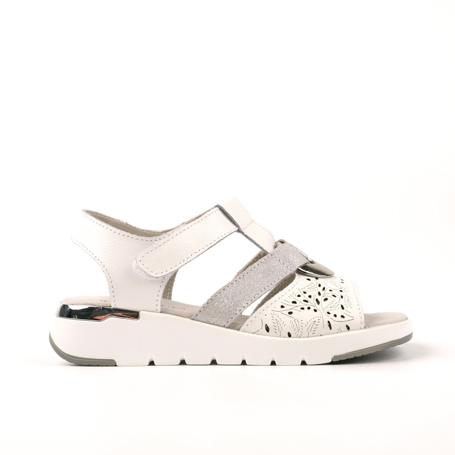 Women'S Number One Shoes Wedges | Bonnie Leather Sandals