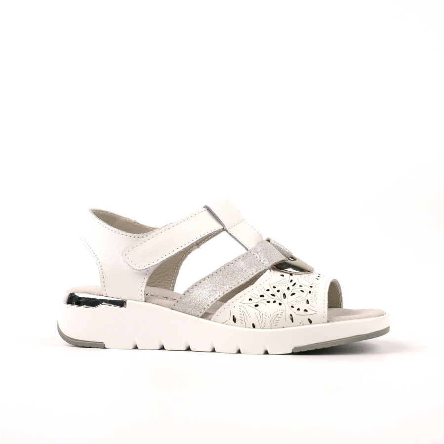 Women'S Number One Shoes Wedges | Bonnie Leather Sandals