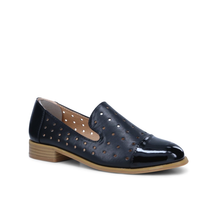 Women'S Number One Shoes Loafers | Sakura Seventy Shoes Black