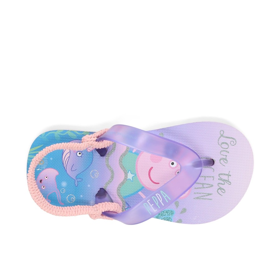 Kids' Number One Shoes Jandals | Peppa Pig Cute Toddler Jandals