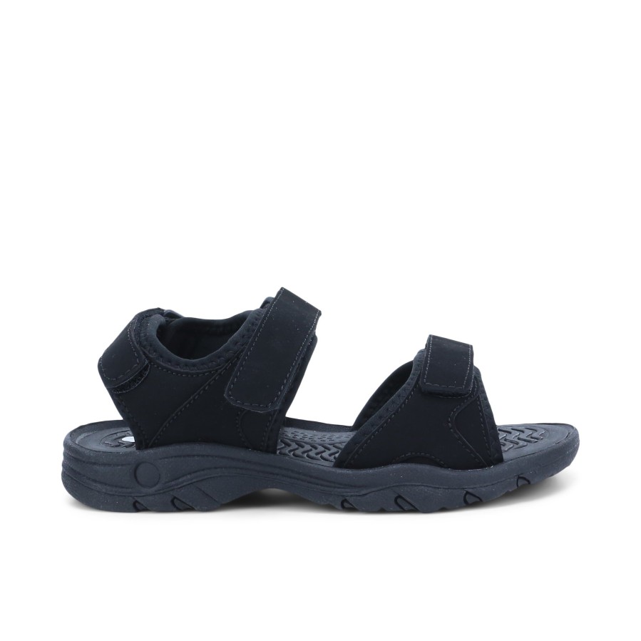 Kids' Number One Shoes Sandals | Rave Junior School Sports Sandals Black