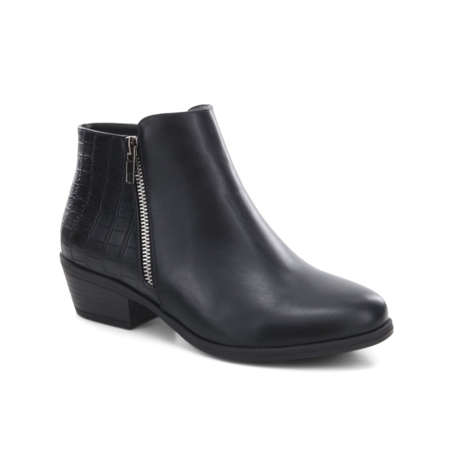 Women'S Number One Shoes Wide Fit | Oregano Ankle Boots - Wide Fit