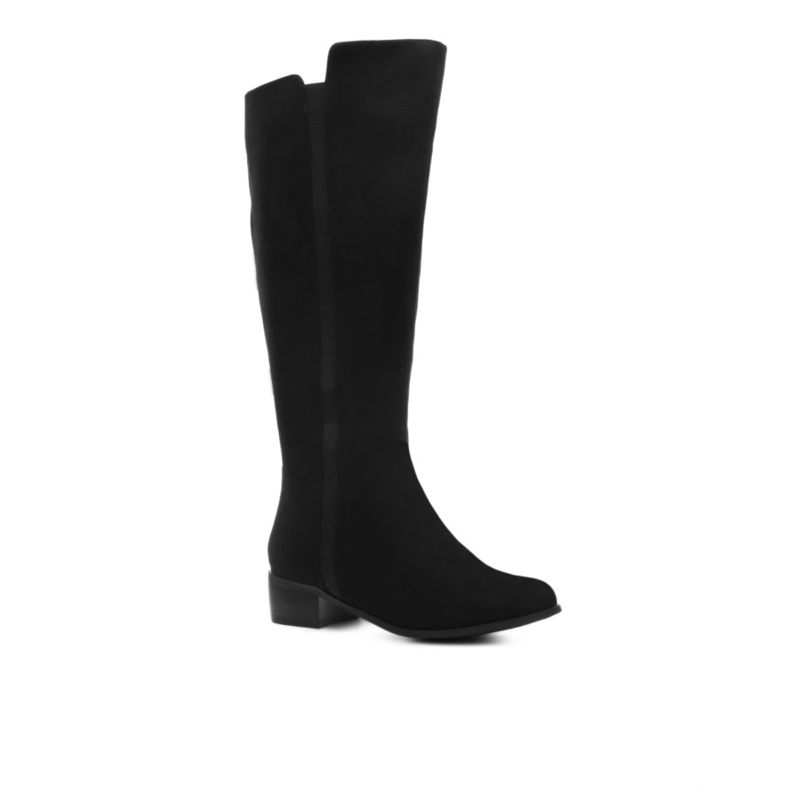 Women'S Number One Shoes Knee High | Rider Knee High Boots Black