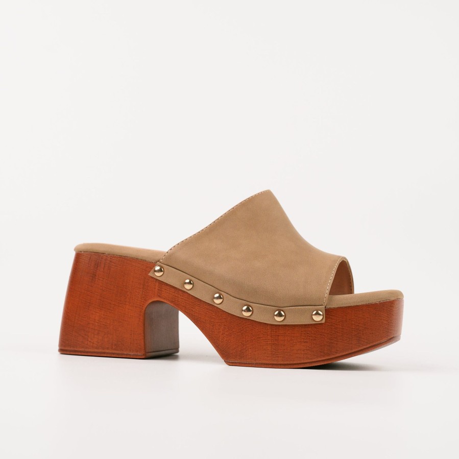 Women'S Number One Shoes Wedges | Spirit Studded Heels