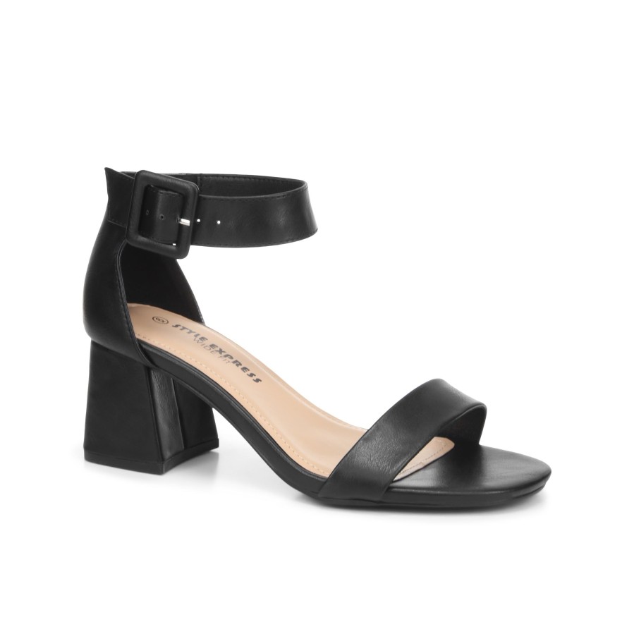 Women'S Number One Shoes Heels | Gus Block Heels - Wide Fit