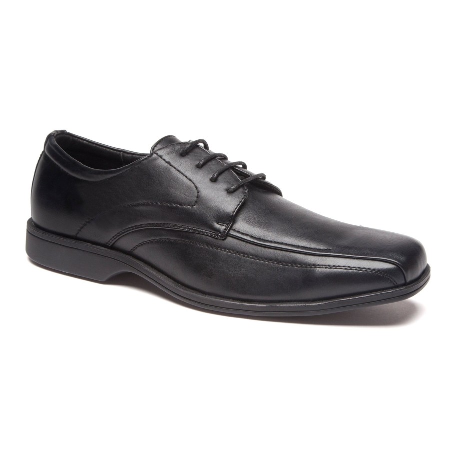 Men'S Number One Shoes Dress | Adelio Flex Dress Shoes Black