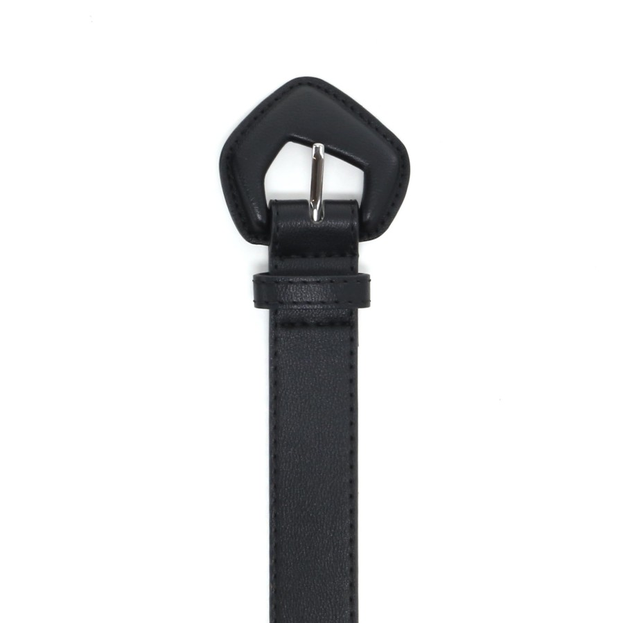 Women'S Number One Shoes Belts | Katy Belt Black