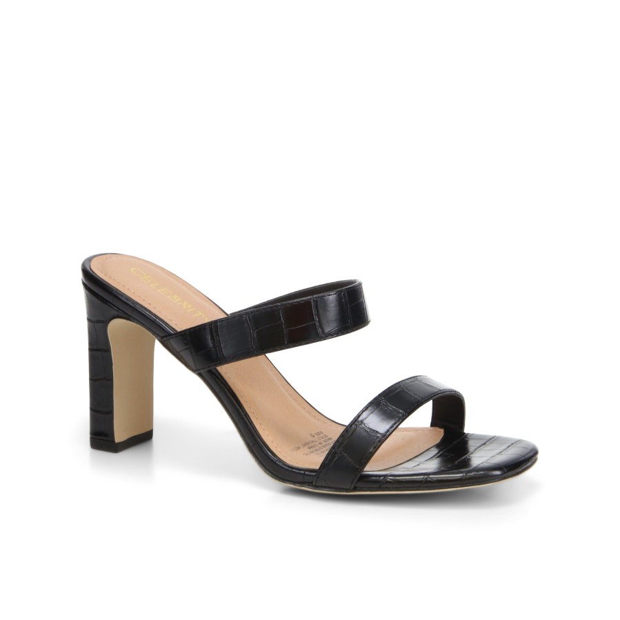 Women'S Number One Shoes Mules | Twilight Block Heels