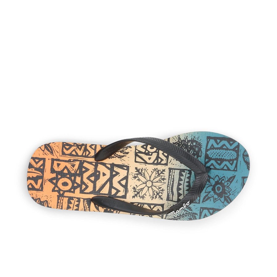 Men'S Number One Shoes Jandals | Mambo Sunrise Men'S Jandals