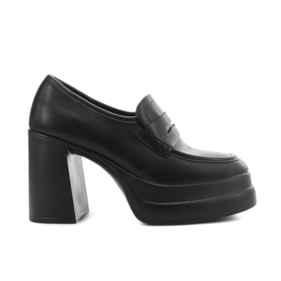 Women'S Number One Shoes Block | Hendrix Block Heels Black