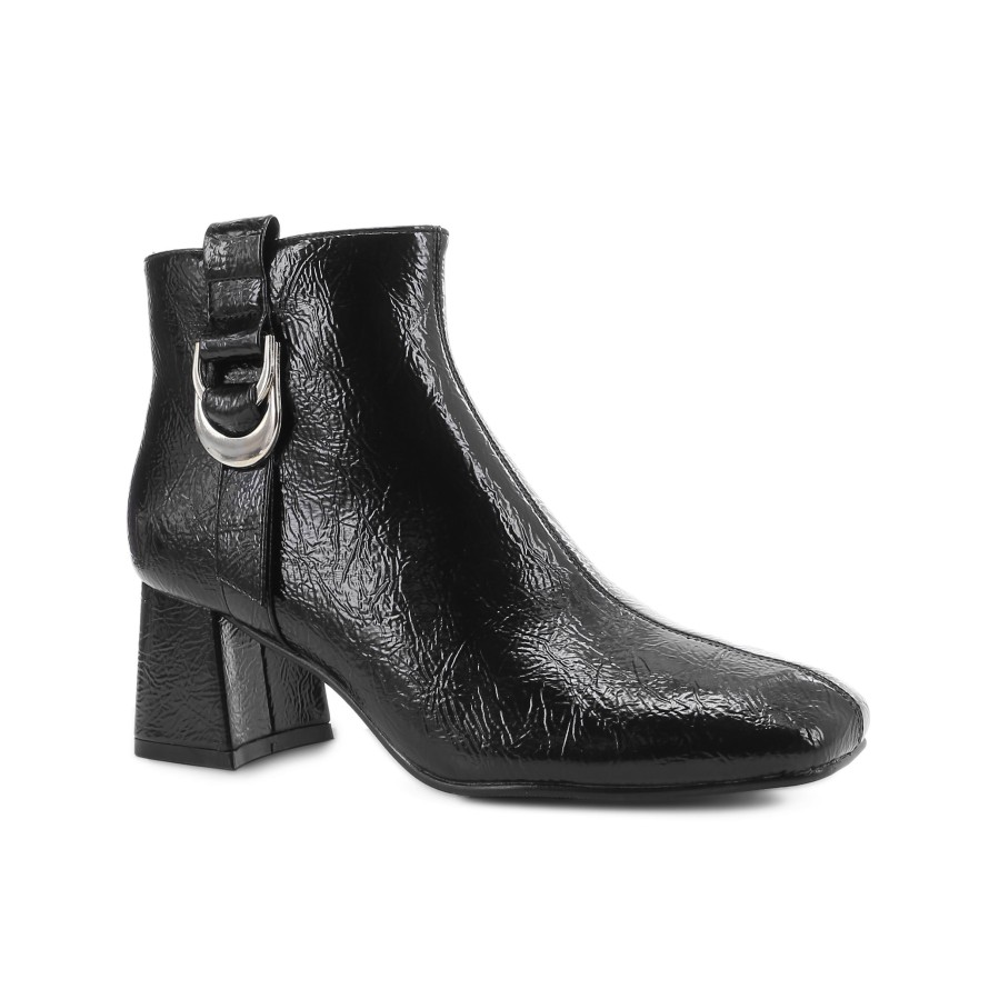 Women'S Number One Shoes Ankle | Lilou Ankle Boots Black