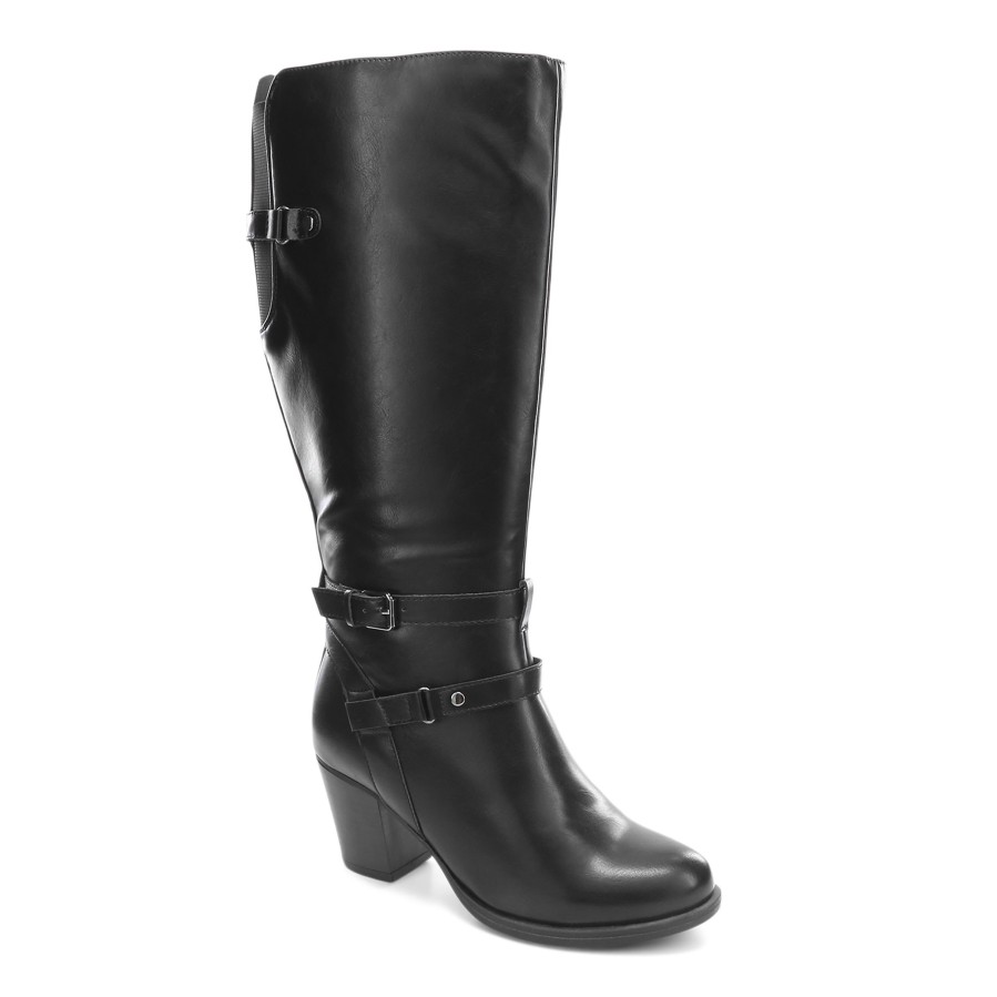 Women'S Number One Shoes Knee High | Evie Knee High Boots - Wide Fit