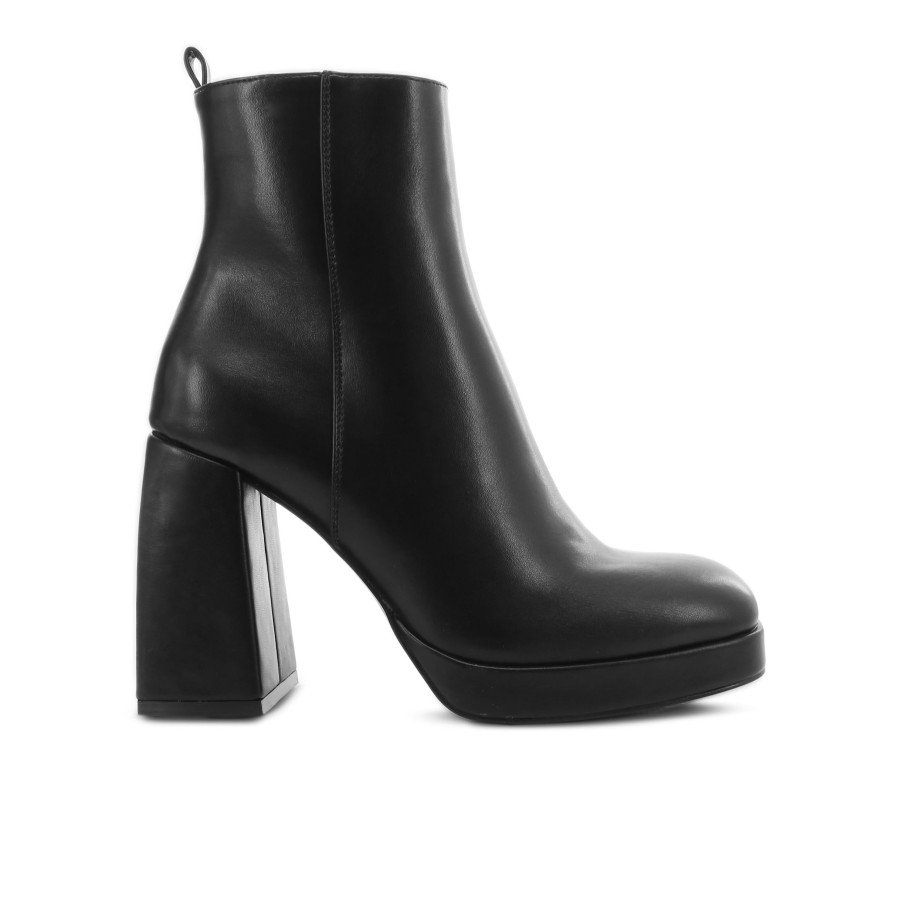 Women'S Number One Shoes Ankle | Stevie Platform Boots Black