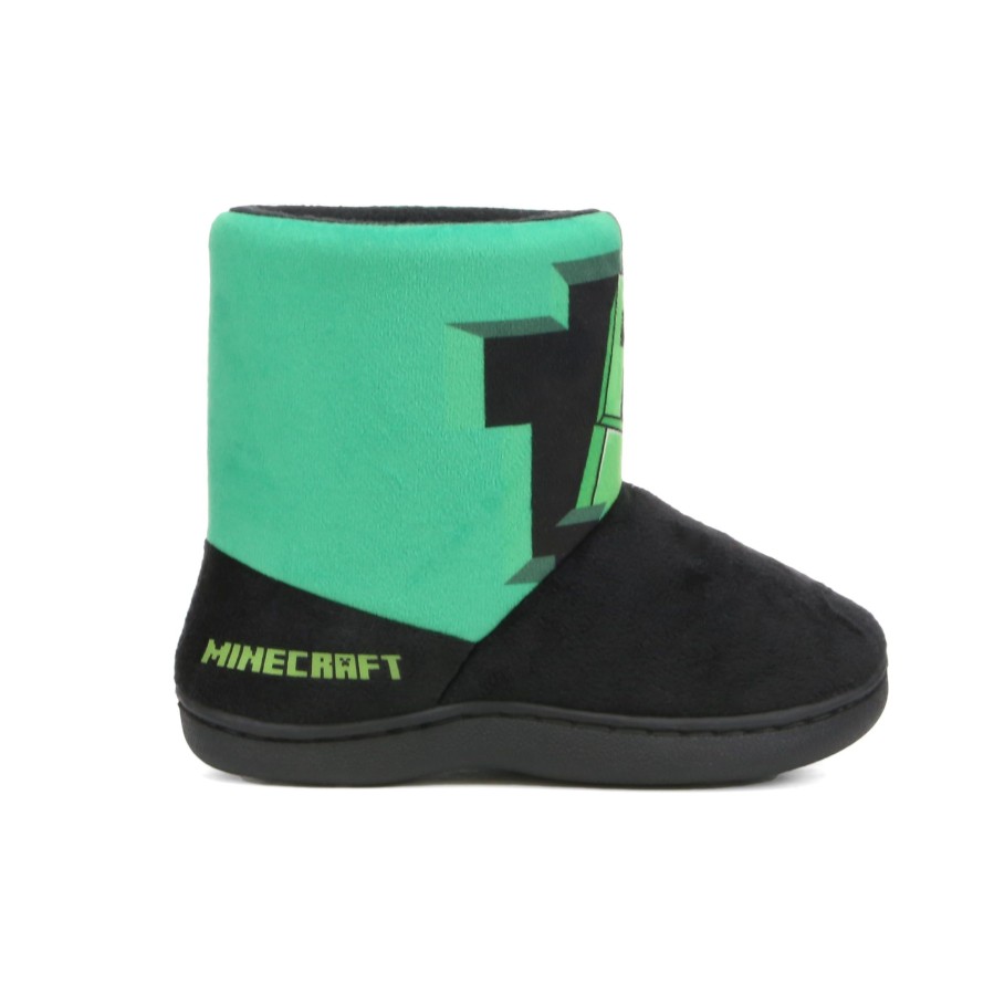 Kids' Number One Shoes Slippers | Minecraft Kids' Slipper Boots