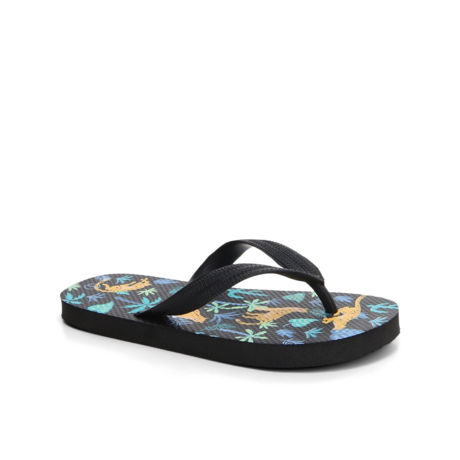 Kids' Number One Shoes Jandals | Jungle Kids' Jandals Black