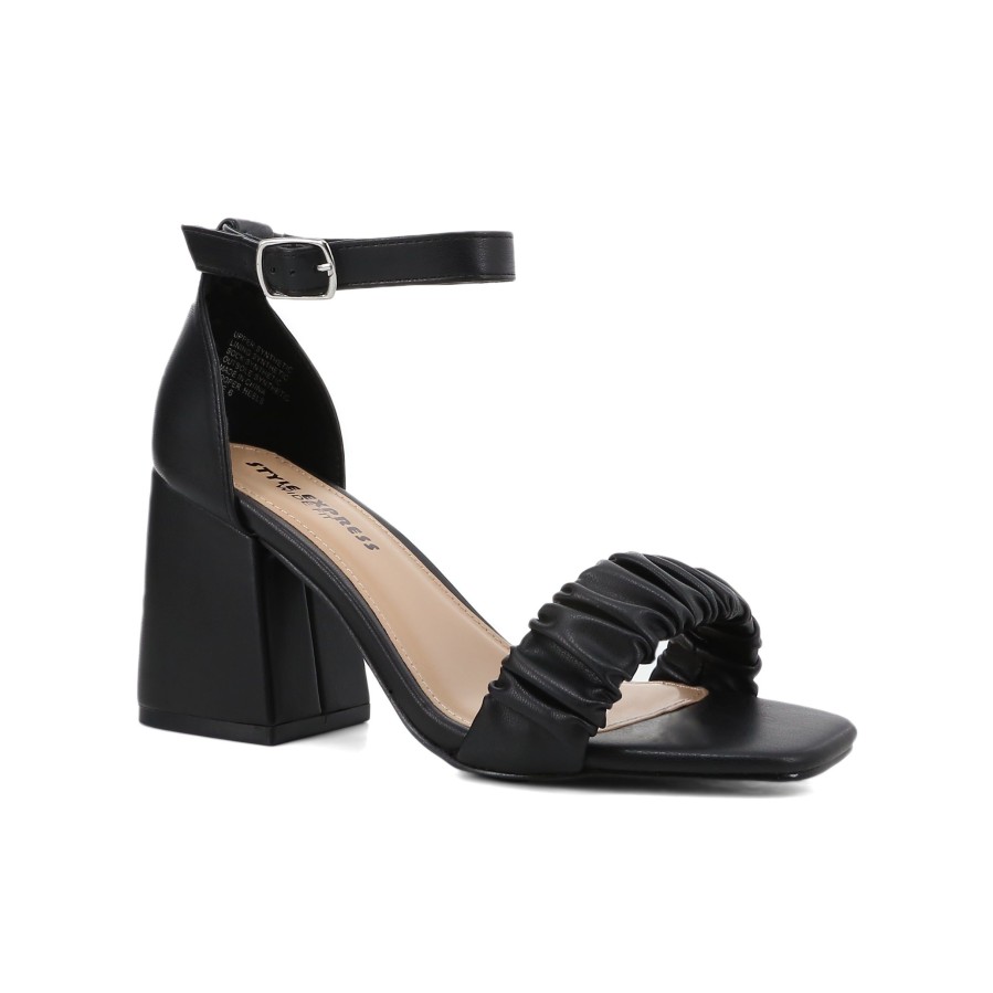 Women'S Number One Shoes Heels | Cooper Flared Block Heels - Wide Fit