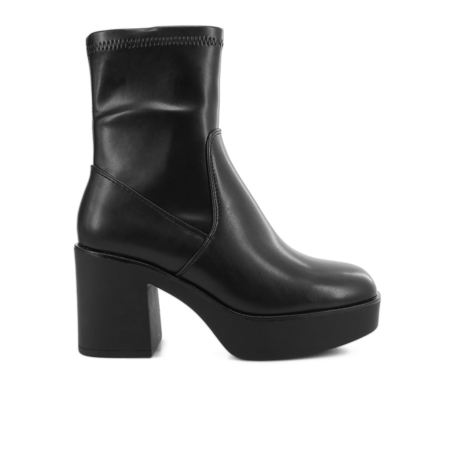 Women'S Number One Shoes Ankle | Dylan Platform Boots Black